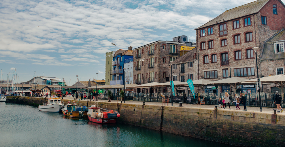 The Barbican in Plymouth